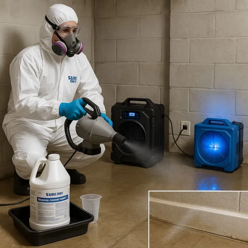 Sanitization and Odor Removal process in Appalachia, VA